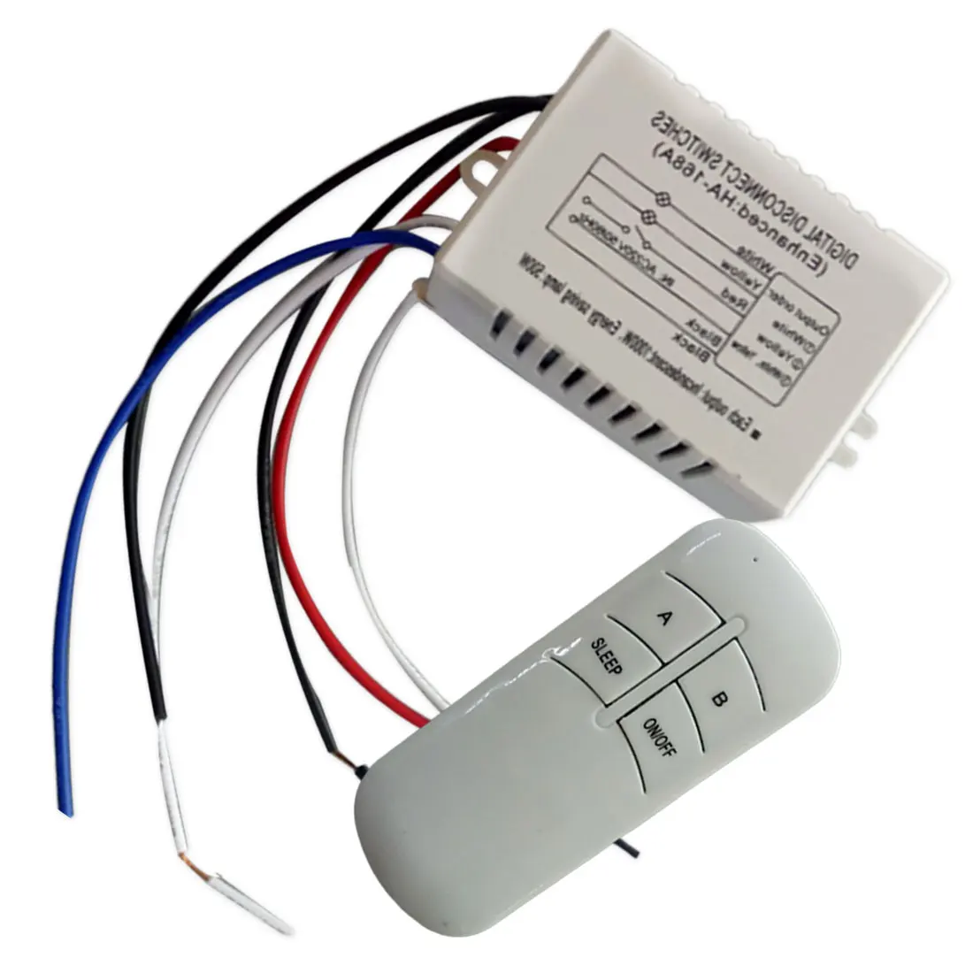 

1pcs Wireless Remote Control Switch 2/3ways ON/OFF 220V Digital Distance Control Switch Receiver Transmitter for LED Lamp Light
