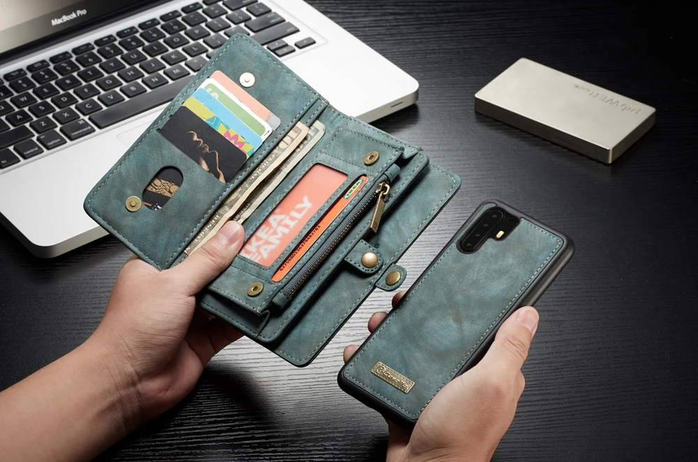 Кошелек на молнии, чехол для телефона, Fundas для huawei P30 Pro, чехол, Coque для huawei P30 Lite, роскошный чехол из искусственной кожи, Магнитный чехол из ТПУ