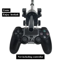 LOMINT Hookah Hose Holder Shisha Aluminum Handle Holder For PS4 PS5 Slim Pro Game Controller Chicha Narguile Smoking Accessories 2