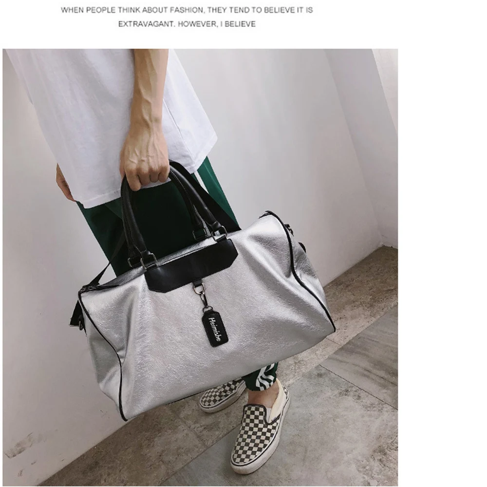HOT SALE Women Men Unisex Travel Bag 2018 Stripe Sports Handbag Beach Crossbody Bag Fashion Couples Luggage Package Waterproof11