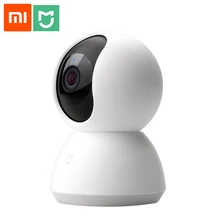 Xiaomi Mi Smart веб-камера популярная версия 360 угол 1080P HD ночное видение беспроводная Wifi IP веб-камера Умный дом Cam приложение для умного дома