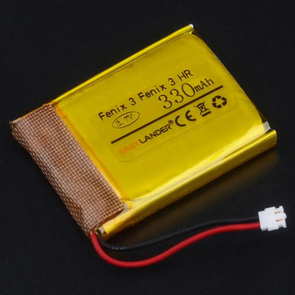 Easylander Замена литий-полимерный аккумулятор Батарея для наручных gps-часов Garmin fenix 1 fenix 2 fenix 3 fenix 5 GPS спортивные часы F1 F2 F3 F5 3,7 V 3,8 V - Цвет: Fenix 3