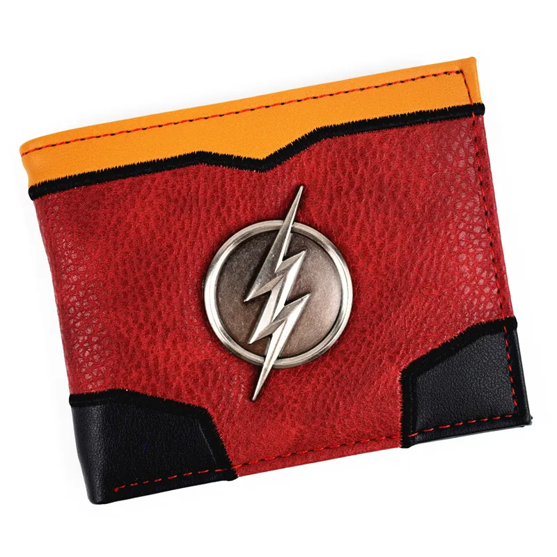

New Design The Flash Wallet Sequined Design Purse for Man Boy