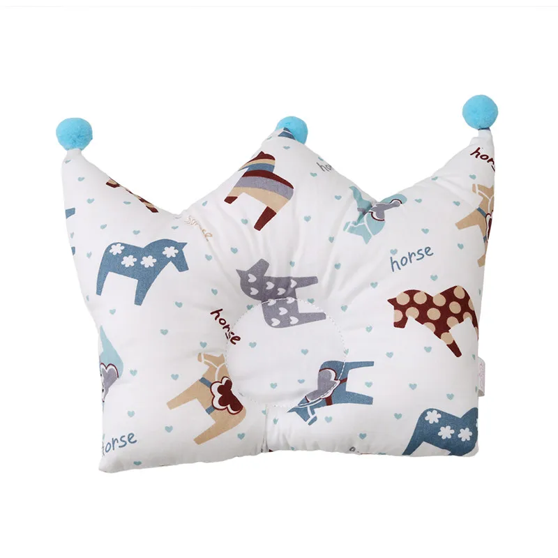 Детская форменная Подушка предотвращает плоскую голову младенцы Корона точка постельные подушки новорожденный мальчик украшения для комнаты Девочки Аксессуары 0-24 месяца - Цвет: Animal