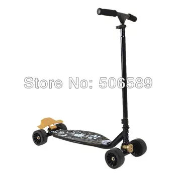

free shipping kid's scooter easyfold 4 wheels by EMS