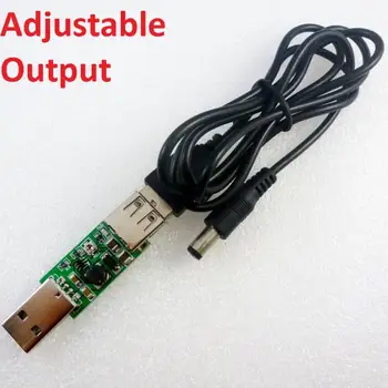 

USB to USB Adjustable Output Module DC Voltage Converter 5V to 6-15V DC-DC Boost Power Board