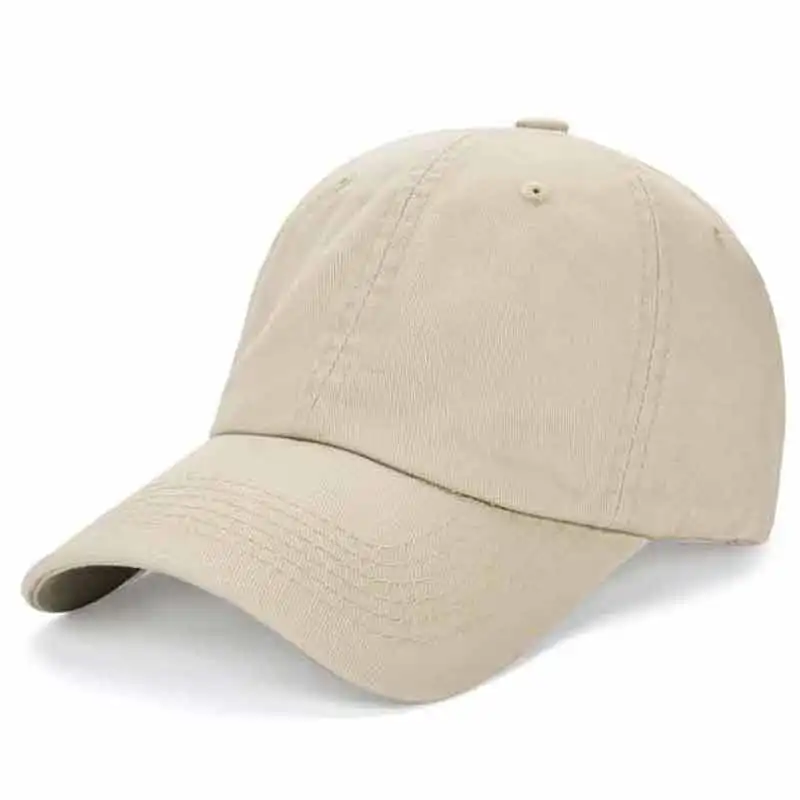 Adjustable Plain Soft Baseball Cap 