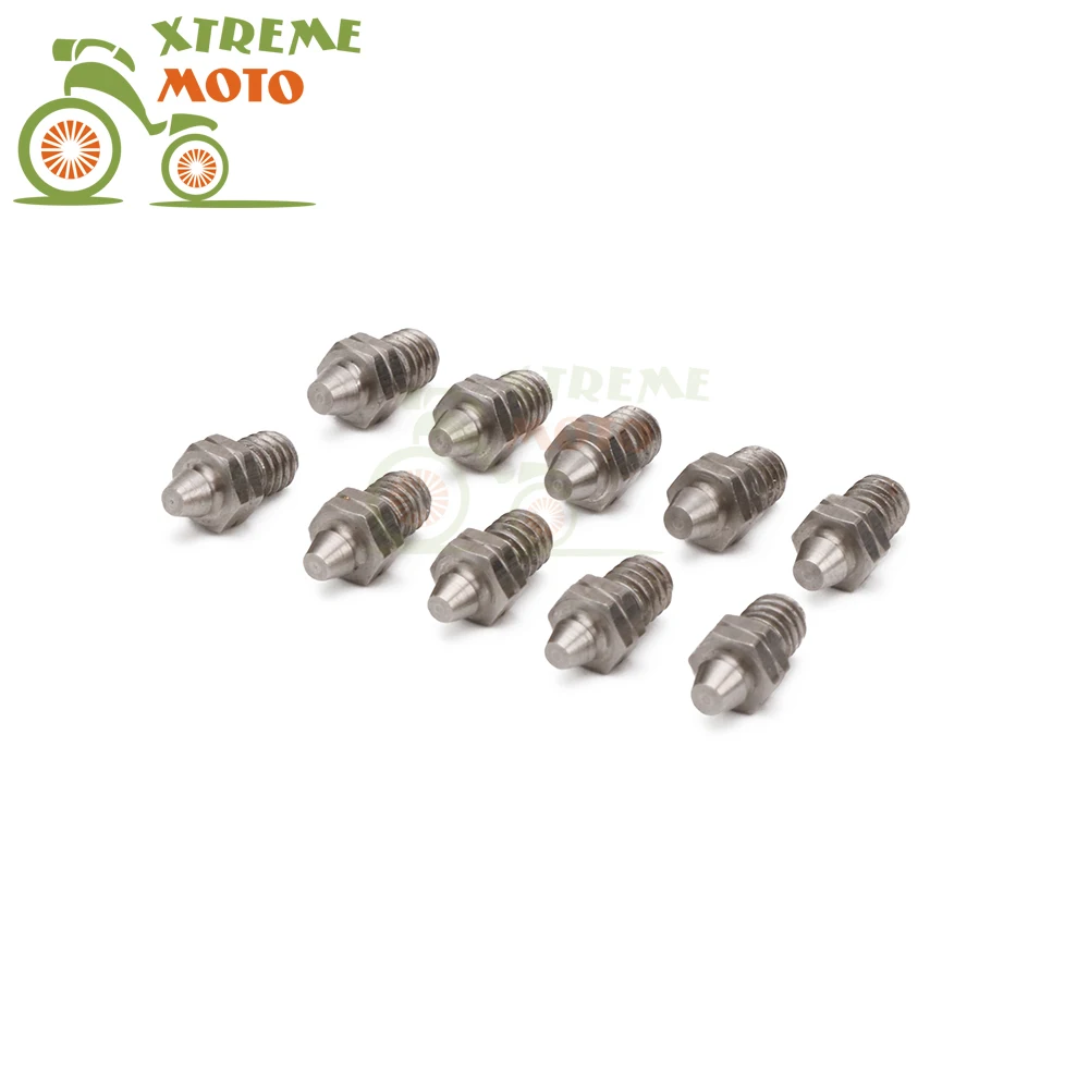 Motorcycle Footrests M4*037 CNC Foot Rest Peg Footpeg Bolt Screw Teeth For KTM EXC EXCF XC XCF XCW XCFW 125-530 Motorcycle