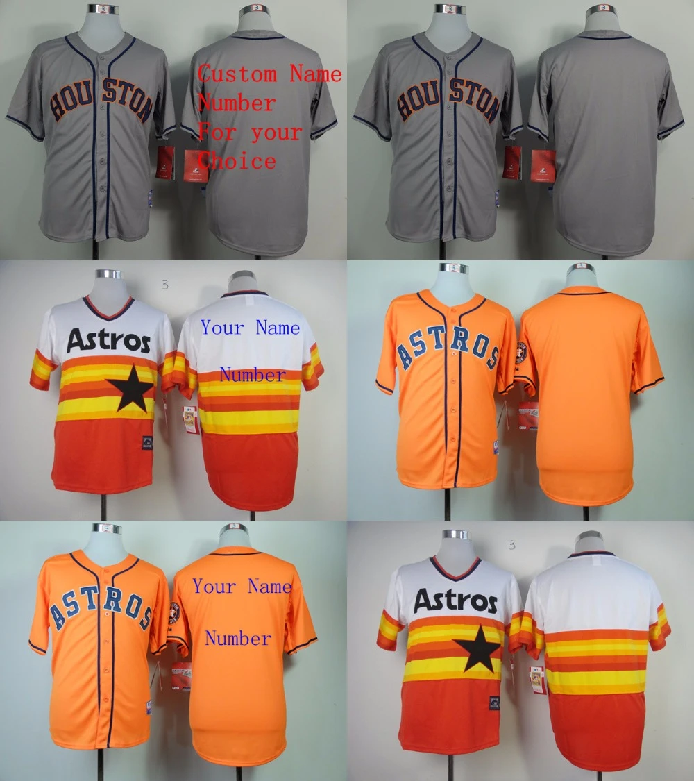 custom astros rainbow jersey