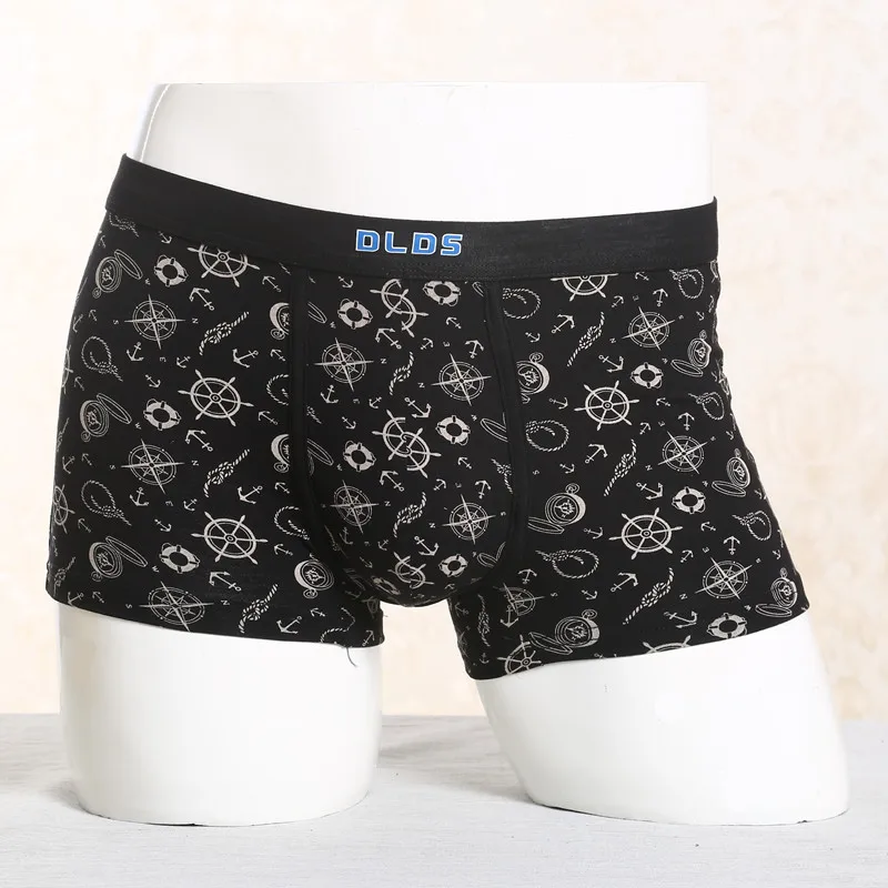 Горячая Модный бренд Печати Модальные Сексуальная Мужская Underwear Underpant Calzoncillos