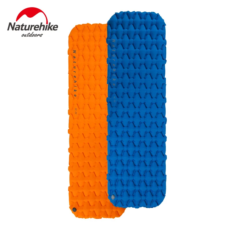 

Naturehike Inflatable Mattress Folding Camping Mat Air Bed Single Inflatable Cushion Ultralight Sleeping Pad Air Mat NH19Z032-P