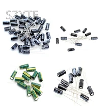 5/10/20 шт алюминиевый электролитический конденсатор с алюминиевой крышкой, 6,3/10/16/2/35/63 V/400 V 10 мкФ 100 мкФ 1000 мкФ 22 мкФ 220 мкФ 2200 мкФ 33 мкФ 330 мкФ 47 мкФ 470 мкФ