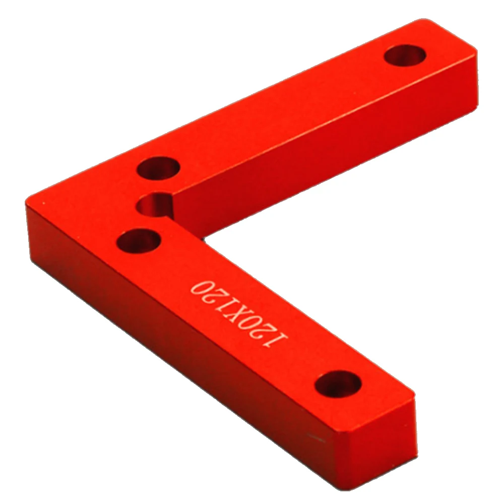 

90 Degree Positioning Squares 4.7" X 4.7" Aluminium Alloy Right Angle Clamps Woodworking Carpenter Tool L Block Square