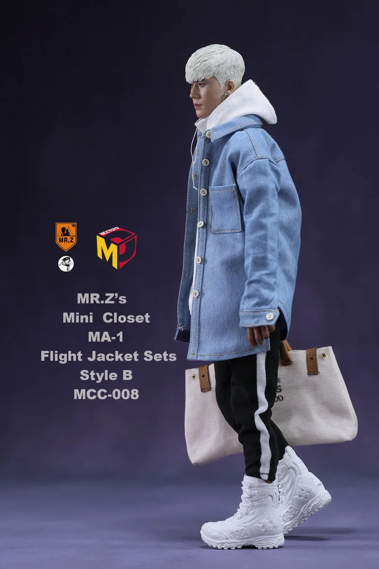 1/6 модные Заказные MCCToys x Mr. Z 1/6 MR. Z мини-шкаф-летная куртка наборы F 12 дюймов мужские тела G-DRAGON фигурки