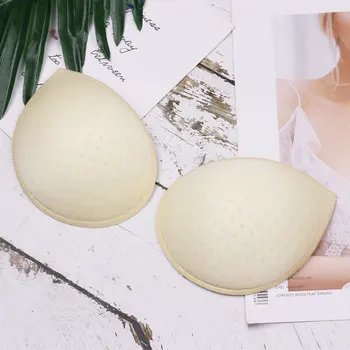

TiaoBug 1 Pair of Women Removable Push Up Sponge Foam Bra Inserts Pads Replacement Sexy Swimwear Sports Bikini Nursing Bras Pad
