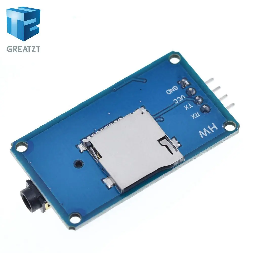 Последовательный модуль управления GREATZT YX6300 YX5300 UART MP3 музыкальный плеер для