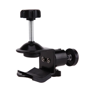 

U Shape 1/4' Screw Clip Ball Head Holder Stand Camera Stabilizer Stand for Digital Camera DSLR Speedlite Flash on Table Black