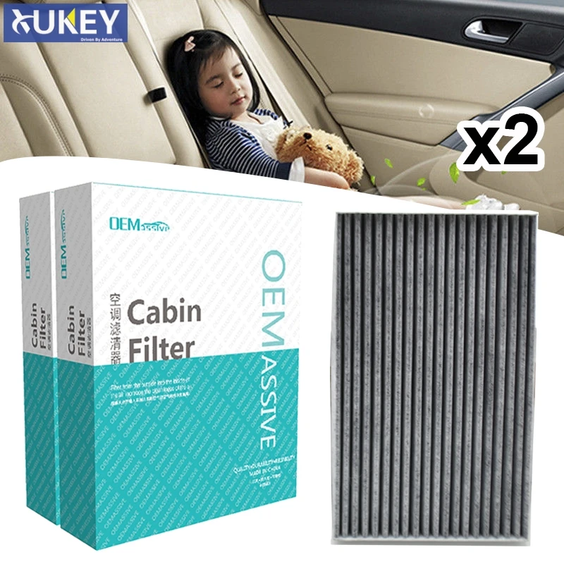 

2PC Car Activated Carbon Cabin Air Filter B7891-1FC0A B7891-1FE0A 27891-3DF0A For Nissan Cube Juke Leaf Sentra Pulasr Sylphy