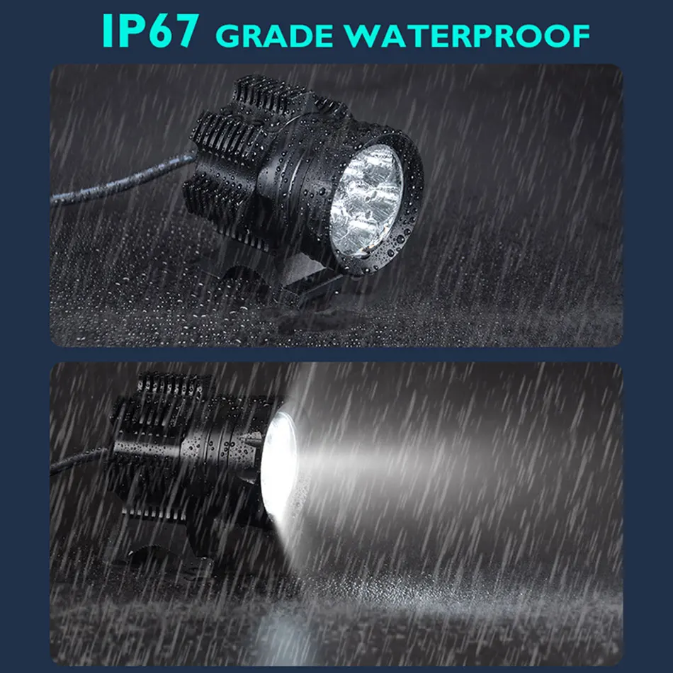 60W CREE led motorcycle headligt (7)