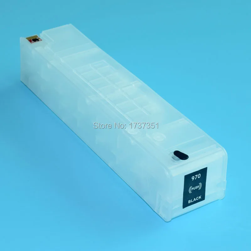

5PC BK HP980 980 Refillable ink cartridge for HP Enterprise X585 X585dn X585f X585z X555dn X555xh Inkjet Printer