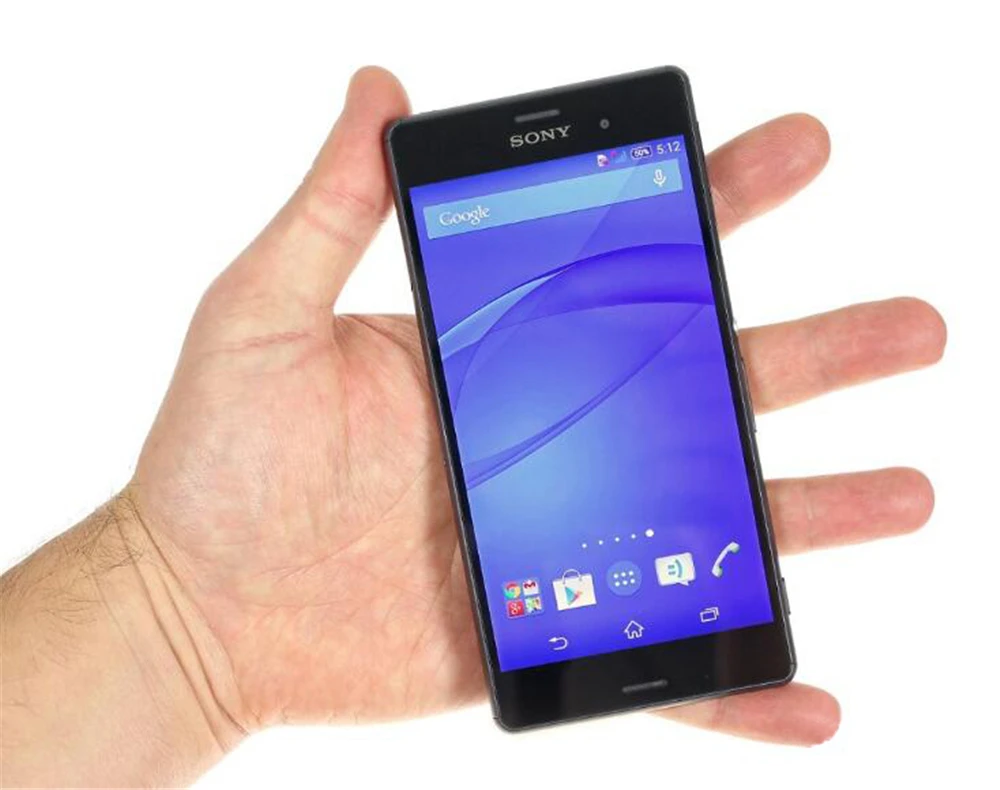 Разблокированный sony Xperia Z3 D6603 5,2 дюймов экран 20.7MP четырехъядерный Android OS 16 Гб rom 3 Гб ram