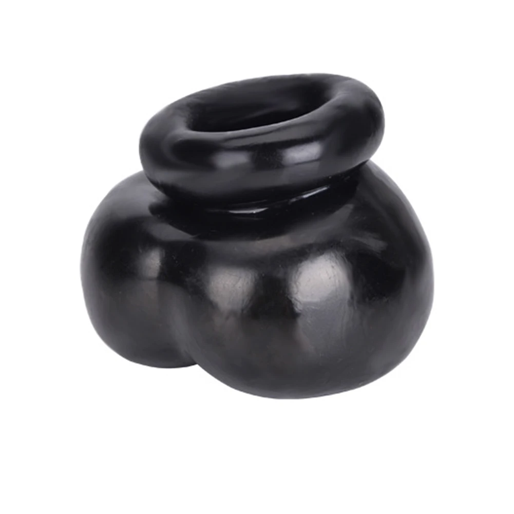 Мягкий TPE Мошонка крышка пенис замок Петух Кольцо Задержка эякуляции целомудрие