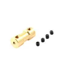 UXCELL Rc Airplane Helicopter 2Mm To 4Mm Brass Motor Shaft Coupling Coupler Connector