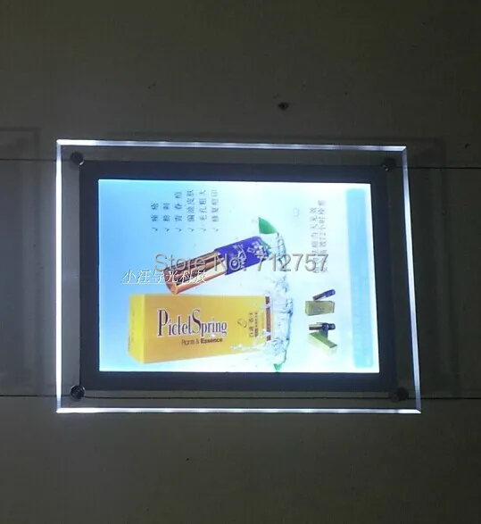 Акриловая рамка для рекламы|light box sign|light uvlight fashion |