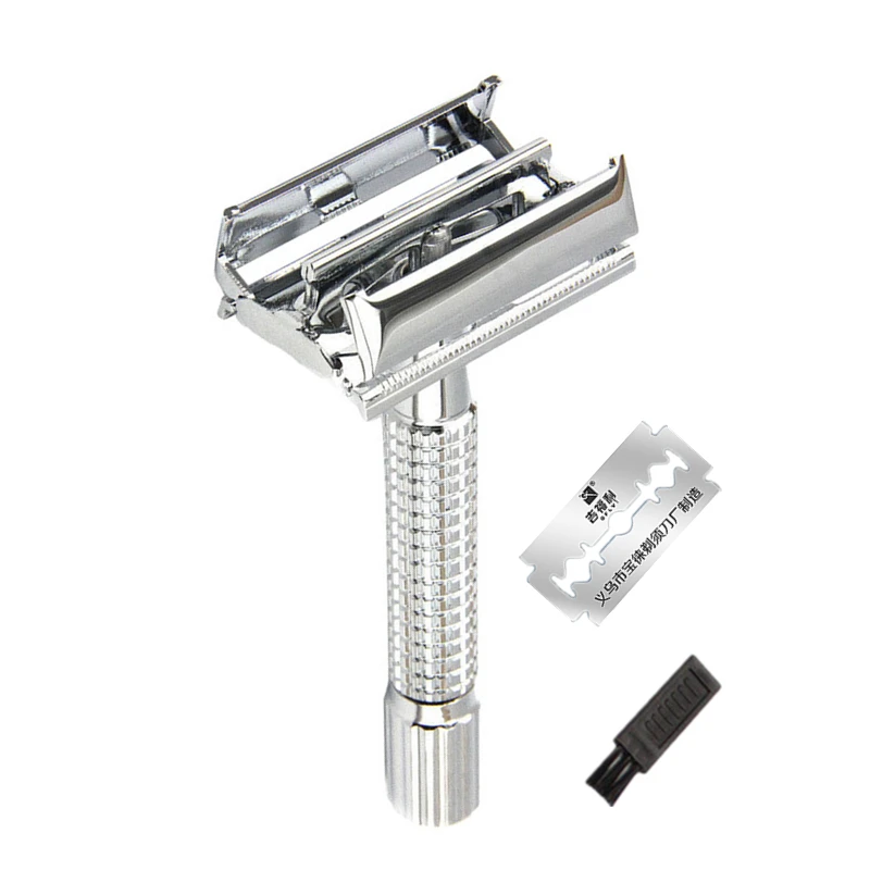 Safety Razor Classic Mens Double Edge Shaving For Beard Hair Cut