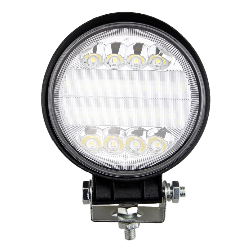 

4Inch 72W Round LED Work Light Flood Spot Offroad 4WD Driving Fog Light Lamp Waterproof Car Boat Off Road SUV Truck Tractor