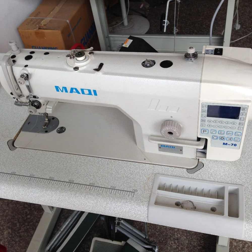 Famous Chinese Brand MAQI Computer Automatic Industrial Sewing Machine without table Good