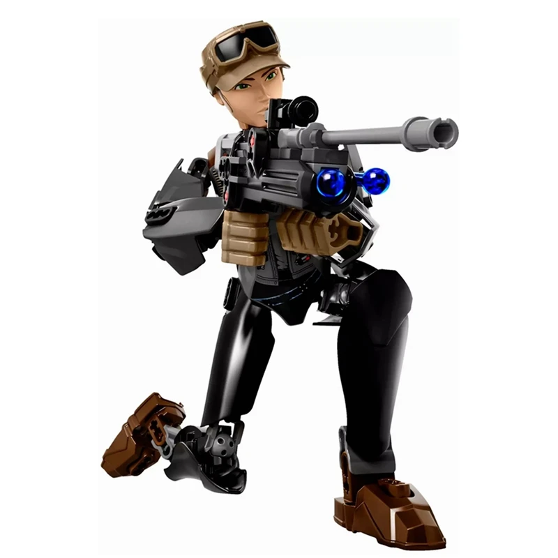 

KSZ Star wars Sergeant Jyn Erso Starwars Building Blocks Toys for Children Compatible With 104pcs