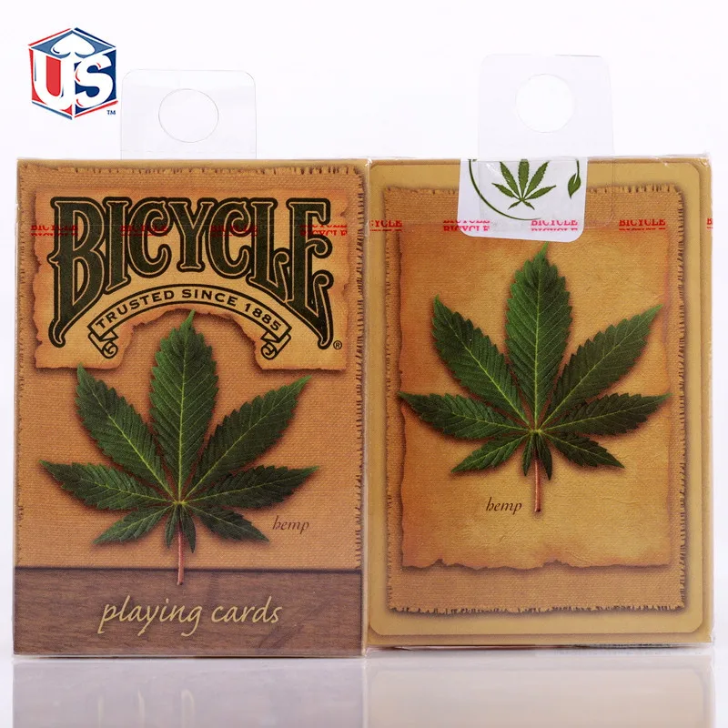 

Bicycle Hemp Deck Playing Cards Magic Cards Magic Props Poker Close Up Stage Magic Tricks for Professional Magician Free Ship