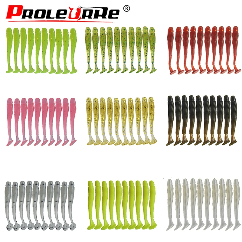 Proleurre 10 قطعة الصيد السحر T الذيل Wobblers 45 مللي متر 0.7g Swimbaits الاصطناعي سيليكون الرقصة لينة الطعم 10 اللون الكارب الطعوم PR-200 Proleurre 10 قطعة الصيد السحر T الذيل Wobblers 45 مللي متر 0.7g Swimbaits الاصطناعي سيليكون الرقصة لينة الطعم 10 اللون الكارب الطعوم PR-200
