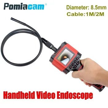 Online Dia 8.5mm 1M 2M Cable Handheld Video Endoscope Borescope Camera 99D2 2.3