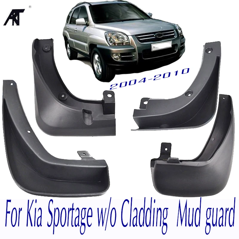 

Car Mud Flaps For Kia Sportage w/o Cladding 2004 2005 2006 2007 2008 2009 2010 Mud Flap Flaps Splash Guards Mudguard Accessories