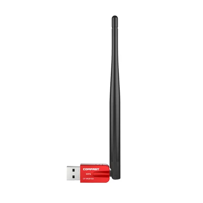 Comfast CF-WU910A Dual Band 5,8 Г USB Wi Fi адаптер 600 Мбит/с приемник беспроводной сетевой карты Drive Бесплатная Bluetooth 4,2 Dongle