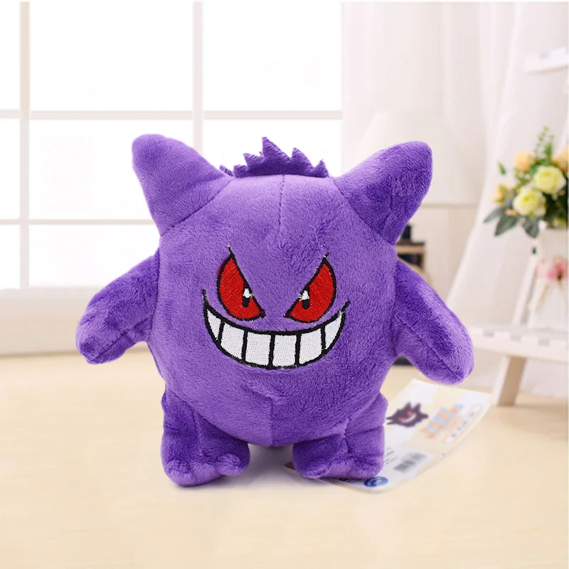 16 см Kawaii Gengar мультфильм плюшевые игрушки Аниме Peluche мягкие куклы игрушки для детей подарок