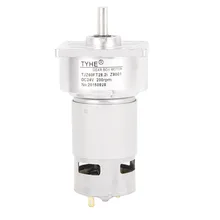 UXCELL(R) High Quality 1Pcs 24V 200RPM DC High Torque 8mm Shaft Dia Electric Low Speed Solder Gear Box Motor UXCELL(R) High Quality 1Pcs 24V 200RPM DC High Torque 8mm Shaft Dia Electric Low Speed Solder Gear Box Motor