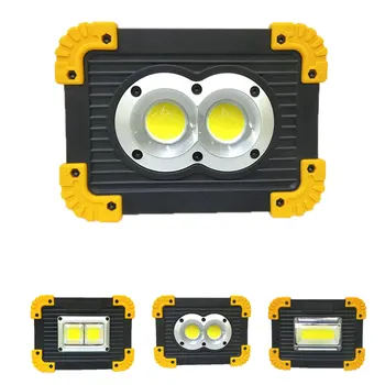 

10W COB LED Rechargeable Work Light Emergency Lamp Hand Torch Camping Fishing Tent Lantern Power Bank Searchlight