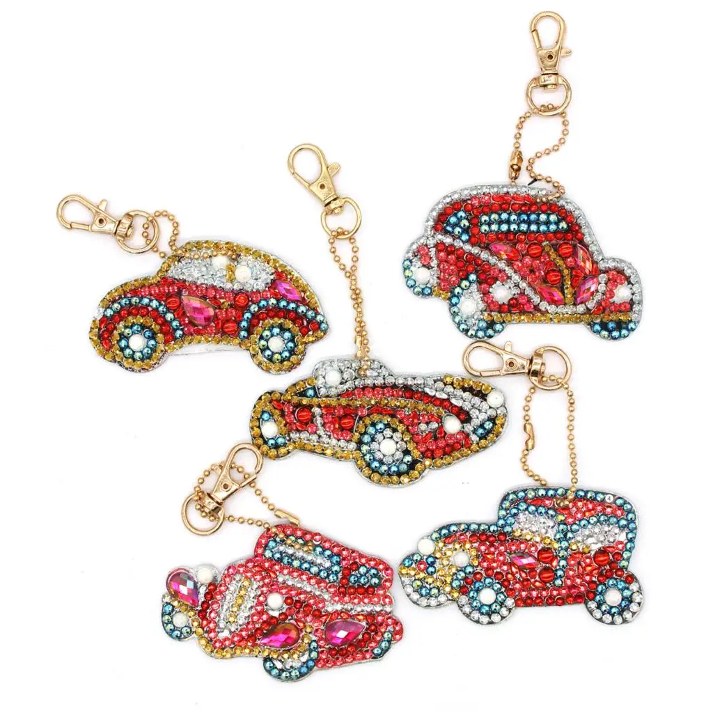 

Meian Fashion Diamond Keychain Decorating Women Key Case Cover Miky Styling Car Accessories For Mini Cooper BMW Mini Keyrings