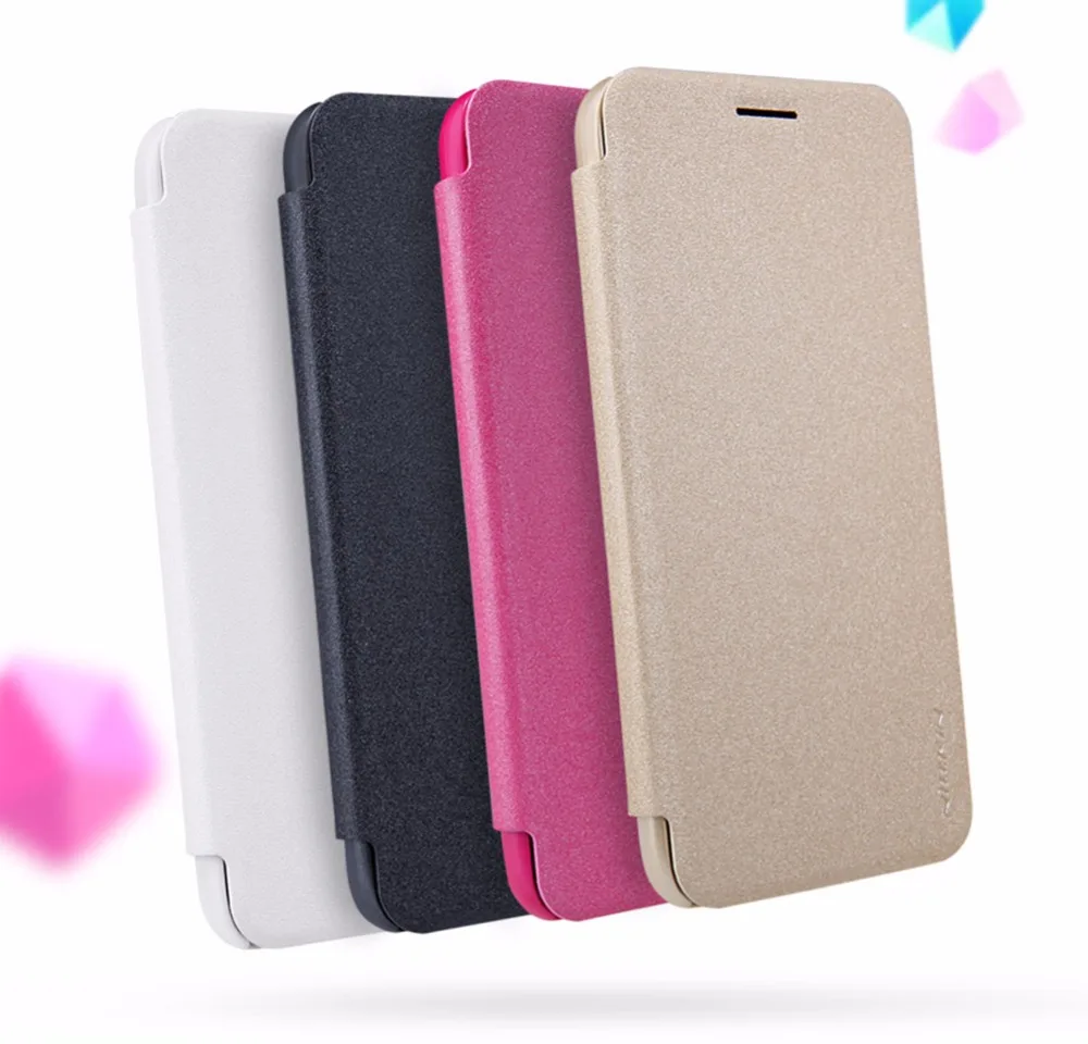 

For google pixel Case NILLKIN Sparkle PU leather flip cover smart wake up function for google pixel (5.0 inch) mobile phone case