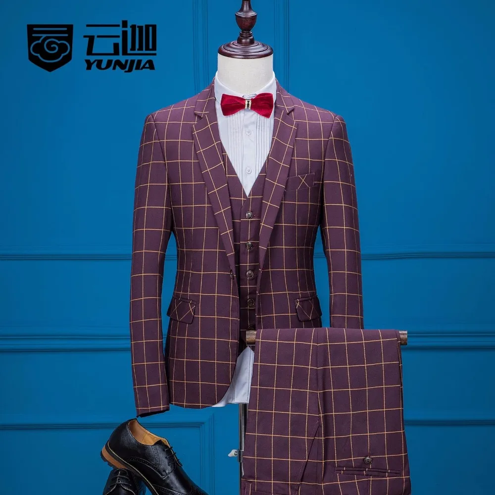 pees 3 coat pant Suit Coat Designs Pattern Latest Formal Burgundy Mens Pant