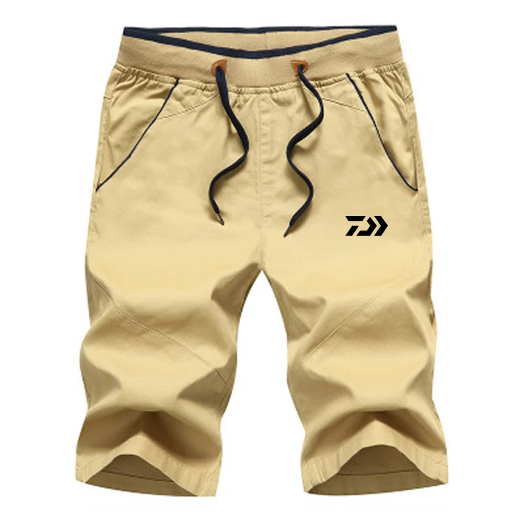 

2019 Daiwa Summer New Camouflage Fishing Shorts Men's Quick-Dry Breathable Knee Length Sports Pants Elastic Hiking Fishing Pants