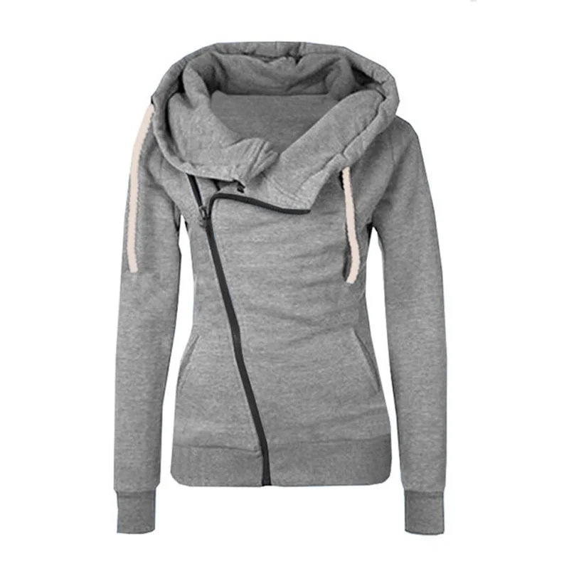 Women Autumn Winter Casual Hoodies Solid Zipper Plus Size Hooded Sweatshirts Candy Color Female Hoodies Top Quality Women Cloth Women Autumn Winter Casual Hoodies Solid Zipper Plus Size Hooded Sweatshirts Candy Color Female Hoodies Top Quality Women Cloth