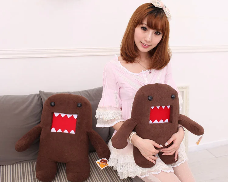 DomoKun забавная кукла Domo-kun, новинка, креативный подарок, кавайная плюшевая игрушка для малышей