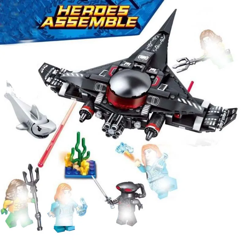 

DC Super Heroes Aquaman Black Manta Compatible With Legoings 76095