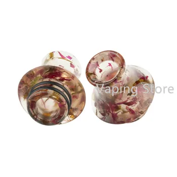 

10PCS Wholesale Taifun GTR MTL RTA/Eleaf GS Turbo/GS Air 2 Tank/Vaptio TYRO Kit Drip Tip Colorful Resin Ultem 510 MTL Mouthpiece