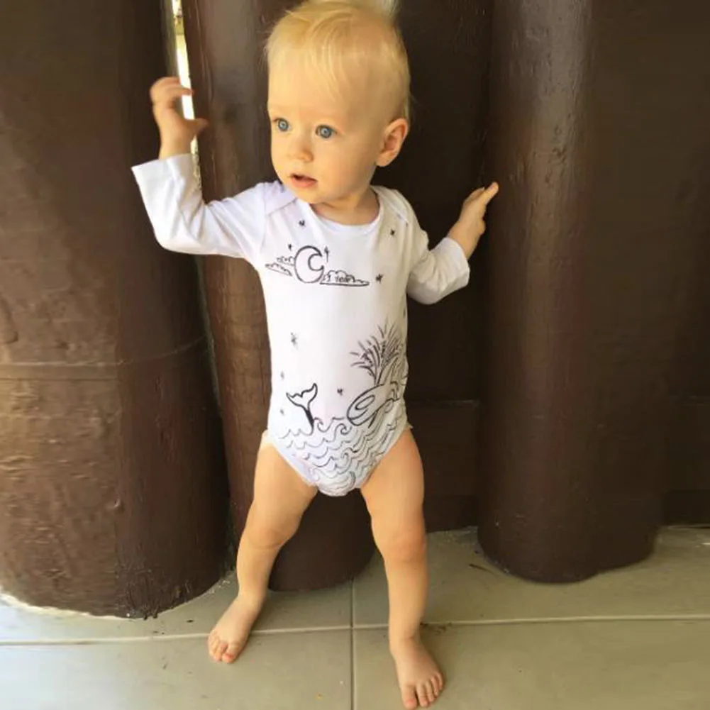 Buy Baby Rompers Newborn Cotton Long Sleeve Romper