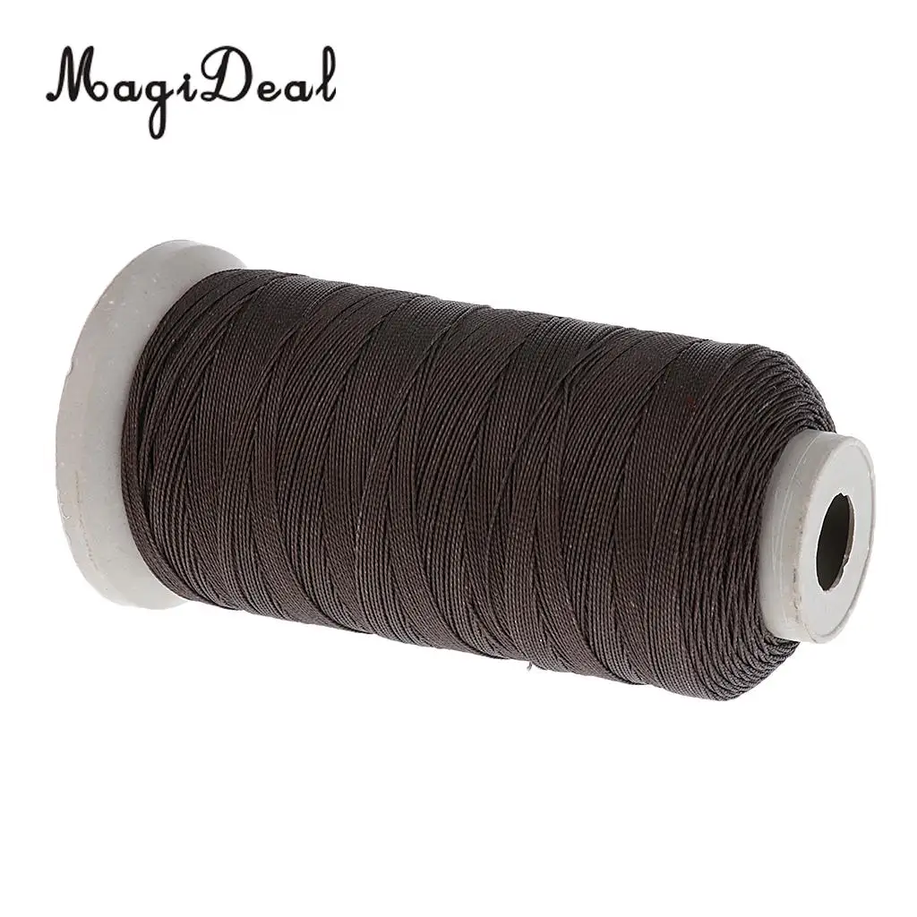 350M 80LBS Coffee Nylon Twisted Bowstring Thread Kite Line String Sewing Cord for Outdoor Hunting Archery Camping Clothes Access